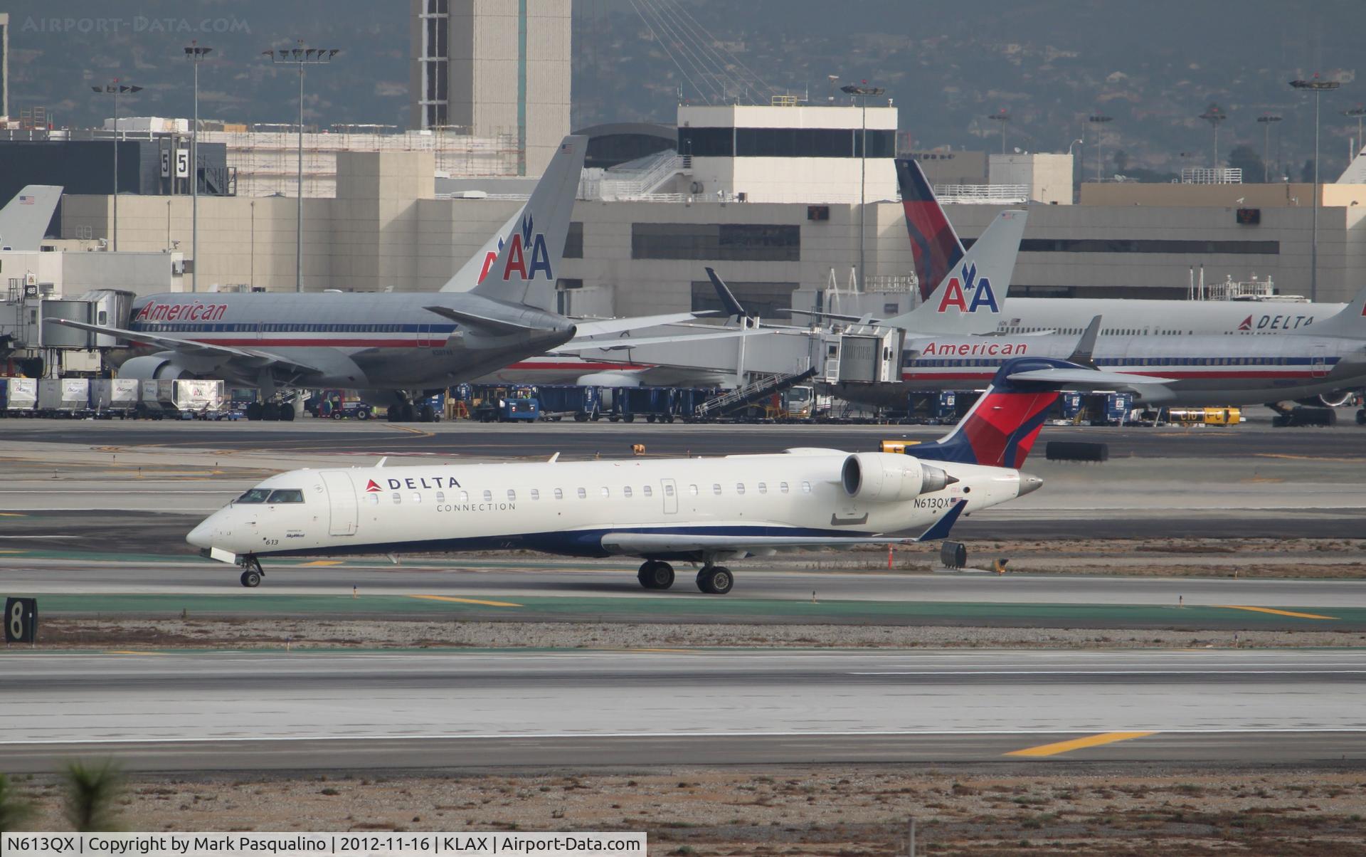N613QX, 2002 Bombardier CRJ-701 (CL-600-2C10) Regional Jet C/N 10045, CL-600-2C10