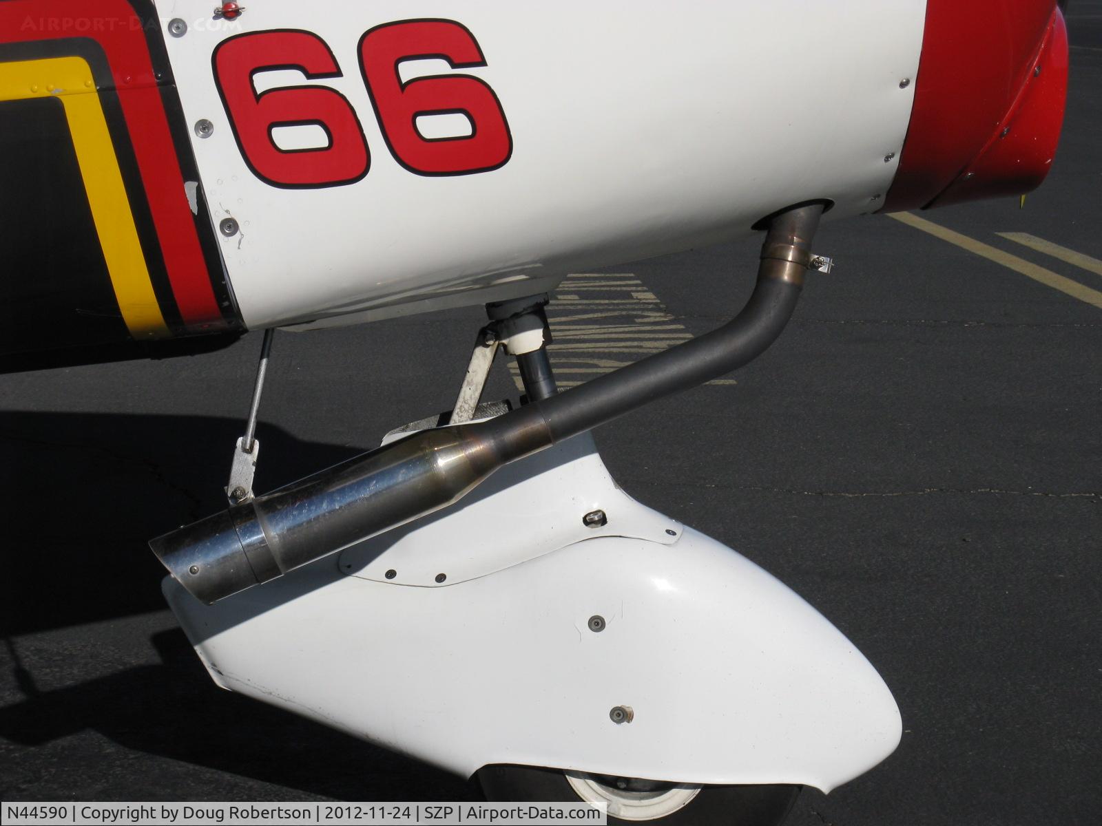 N44590, 1974 Piper PA-28-140 Cherokee Cruiser C/N 28-7425429, 1974 Piper PA-28-140 CRUISER, Lycoming O-320-E2A 150 Hp, PowerFlow exhaust mod by STC.