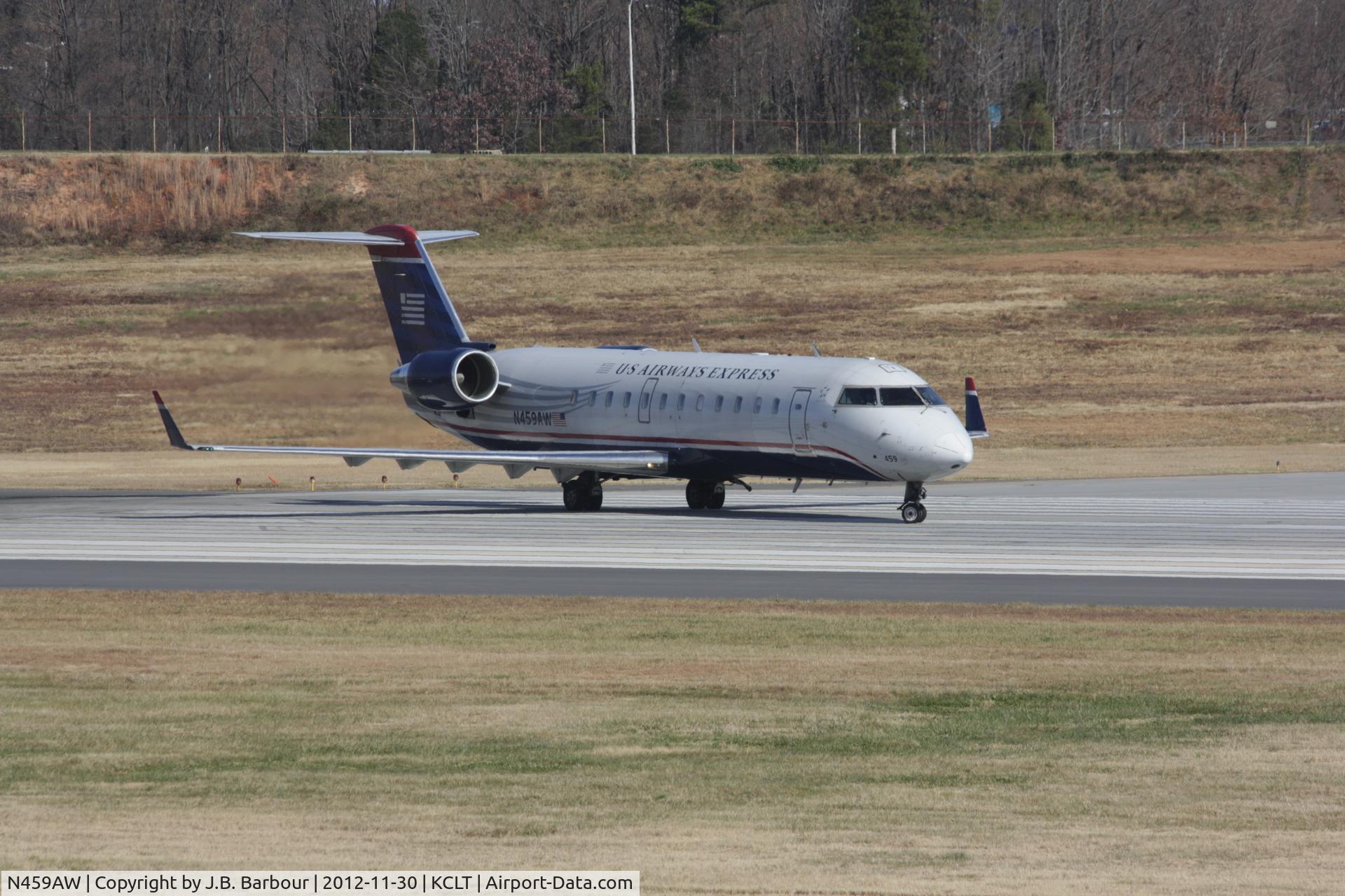 N459AW, 2003 Bombardier CRJ-200LR (CL-600-2B19) C/N 7863, Charlotte, NC