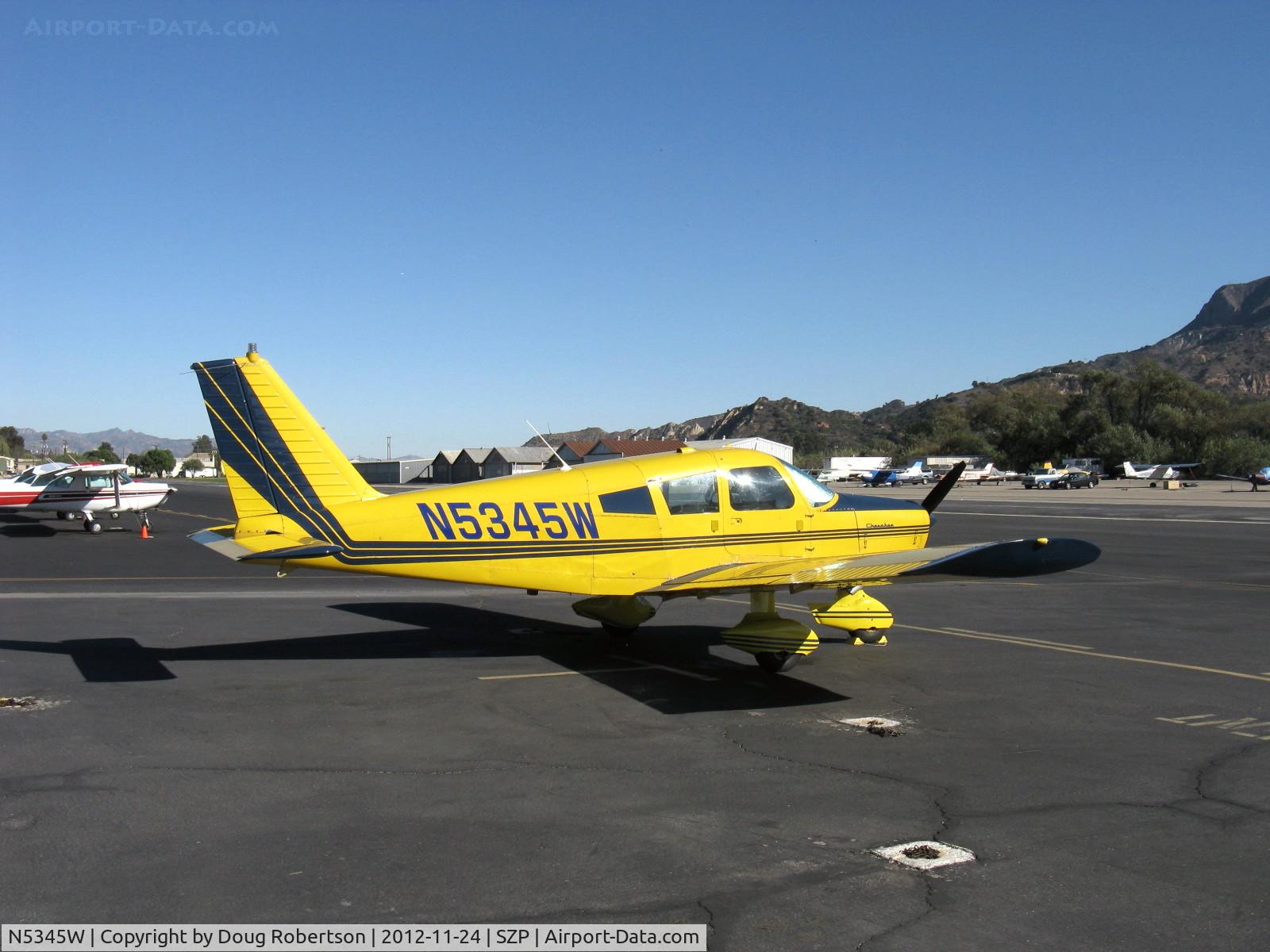 N5345W, 1962 Piper PA-28 C/N 28-404, 1962 Piper PA-28-150 CHEROKEE, Lycoming O-320-E2A 150 Hp