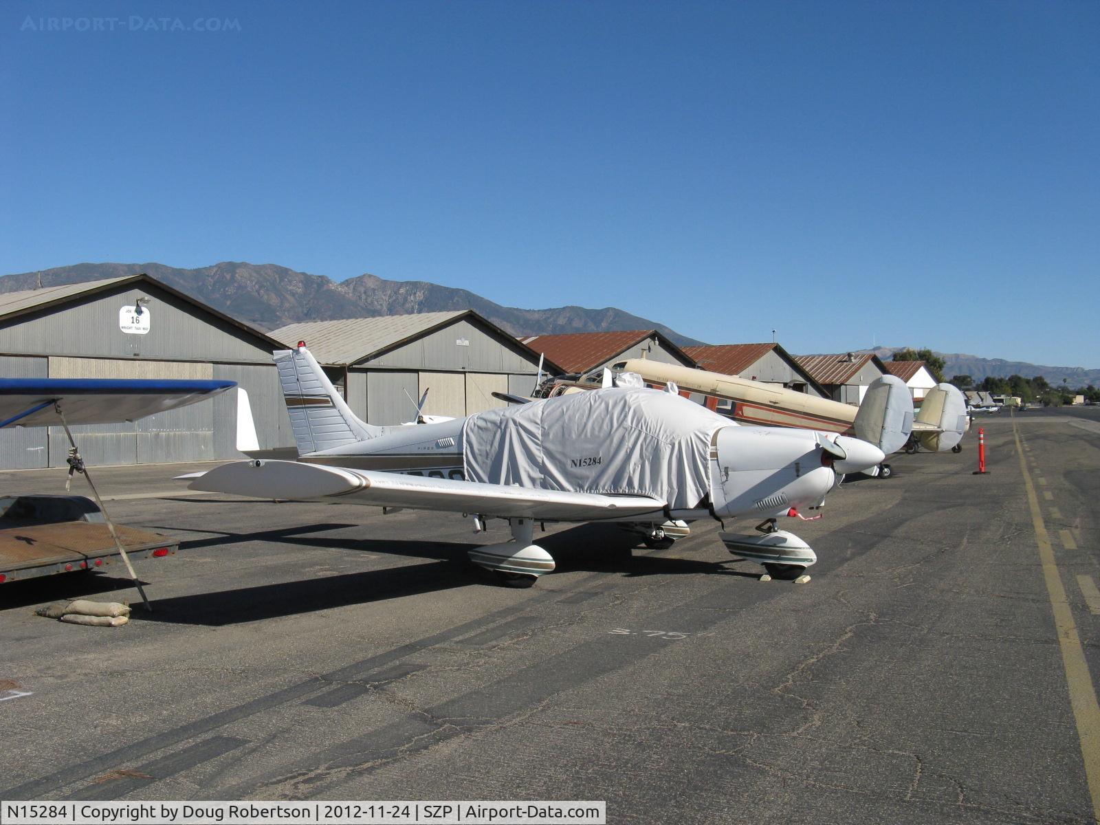 N15284, 1972 Piper PA-28-180 Cherokee C/N 28-7305049, 1972 Piper PA-28-180 CHEROKEE, Lycoming O&VO-360 180 Hp, covered