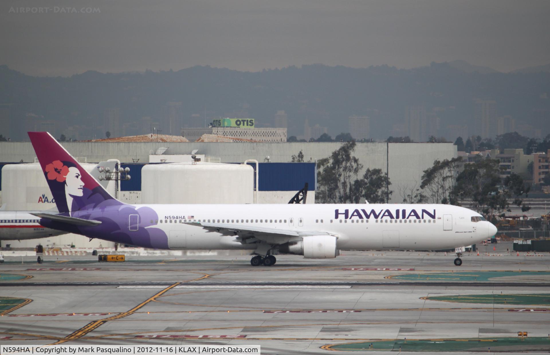 N594HA, 1986 Boeing 767-332 C/N 23275, Boeing 767-300