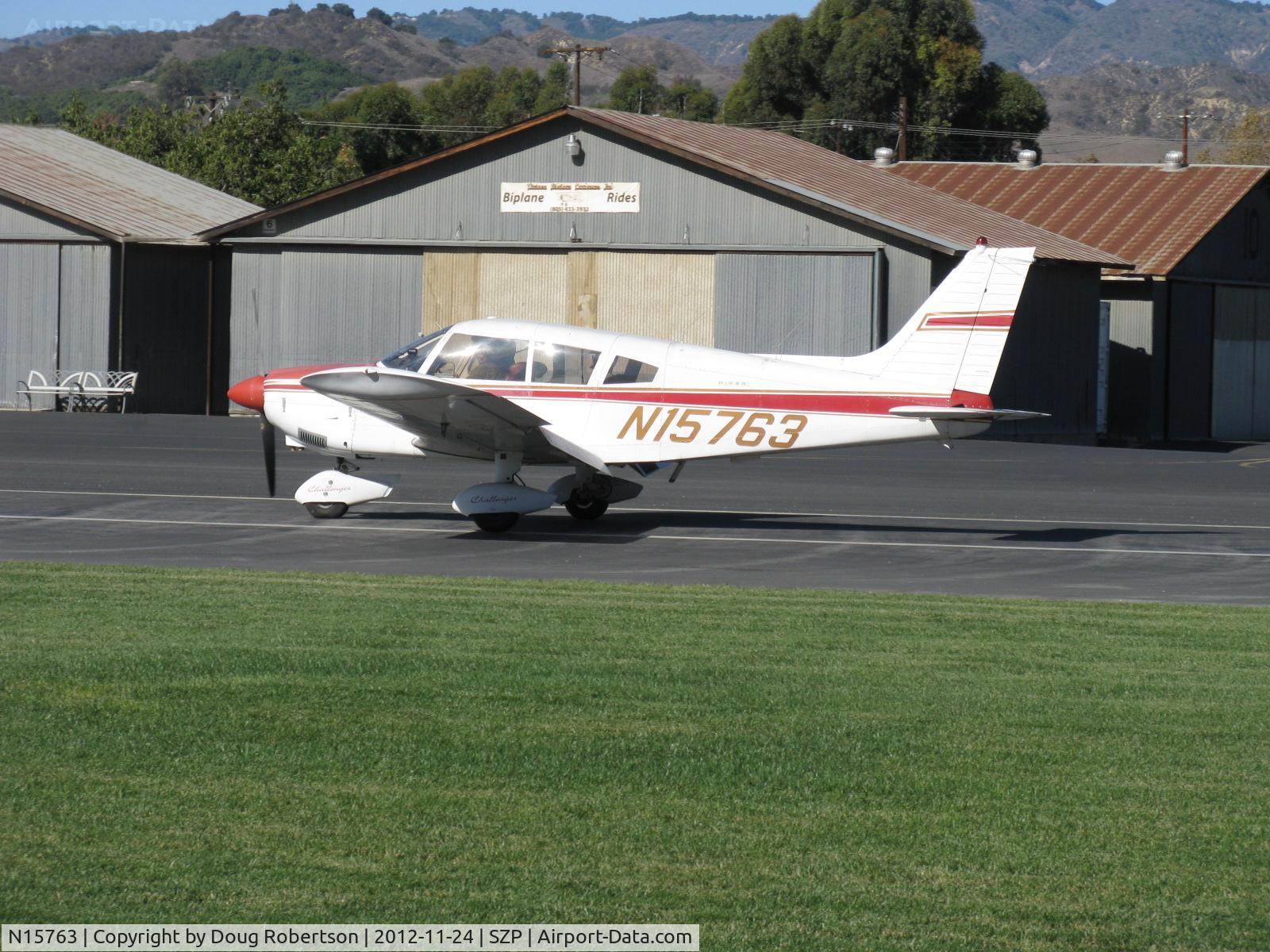 N15763, 1972 Piper PA-28-180 Cherokee C/N 28-7305141, 1972 Piper PA-28-180 CHEROKEE, Lycoming O&VO-360 180 Hp, landing roll Rwy 22