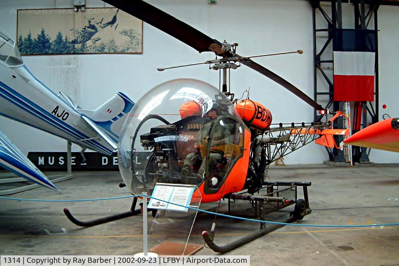 1314, Bell 47G-1 C/N 1314, Bell 47G-1 [1314] Dax~F 23/09/2002