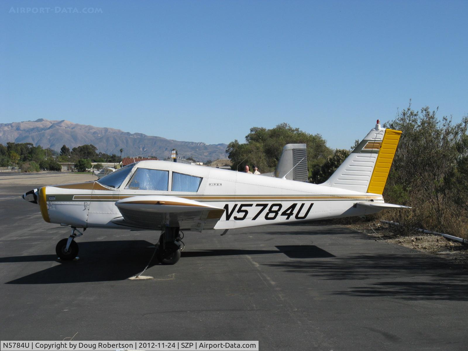 N5784U, 1970 Piper PA-28-140 Cherokee C/N 28-26608, 1970 Piper PA-28-140 CHEROKEE, Lycoming O-320-E2A 150 Hp