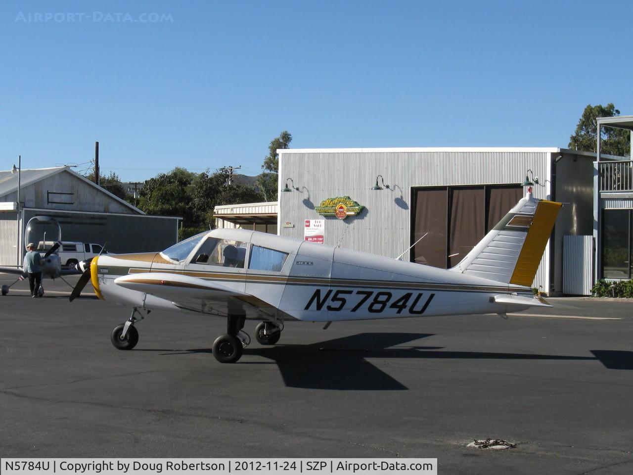 N5784U, 1970 Piper PA-28-140 Cherokee C/N 28-26608, 1970 Piper PA-28-140 CHEROKEE, Lycoming O-320-E2A 150 Hp