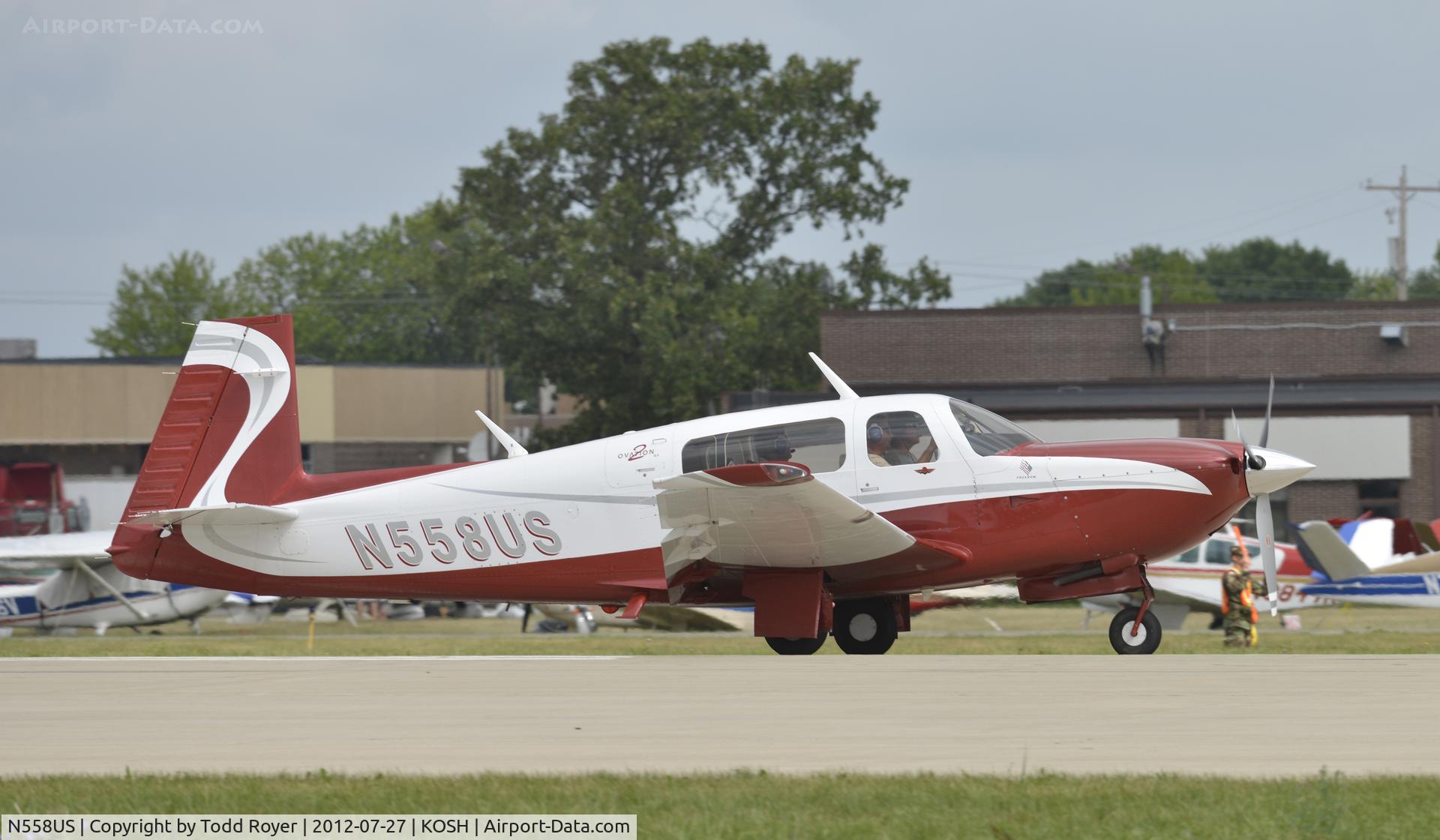 N558US, 2005 Mooney M20R Ovation C/N 290358, Airventure 2012