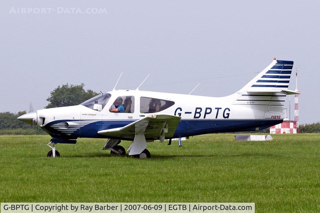 G-BPTG, 1976 Rockwell Commander 112TC C/N 13067, Rockwell Commander 112TC [13067] Booker~G 09/06/2007