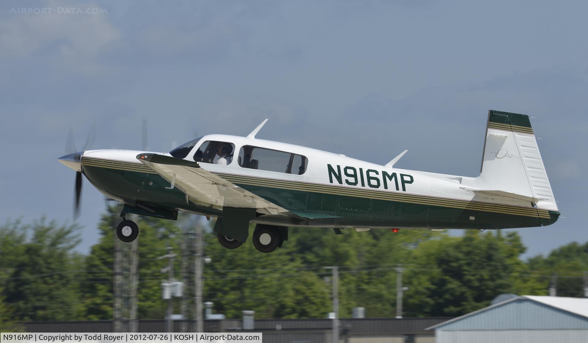 N916MP, 1994 Mooney M20R Ovation C/N 29-0016, Airventure 2012