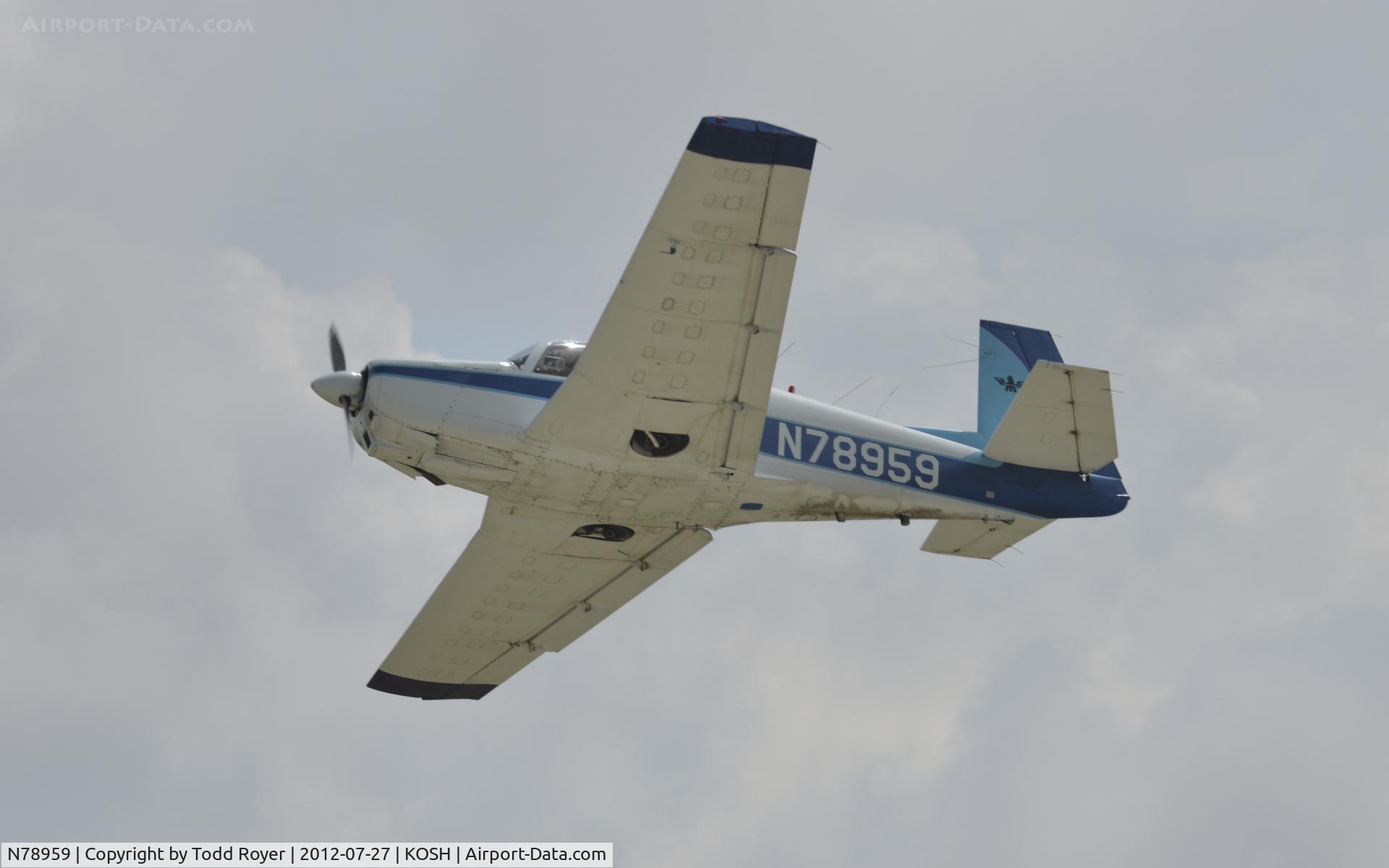 N78959, 1961 Mooney M20C Ranger C/N 1993, Airventure 2012