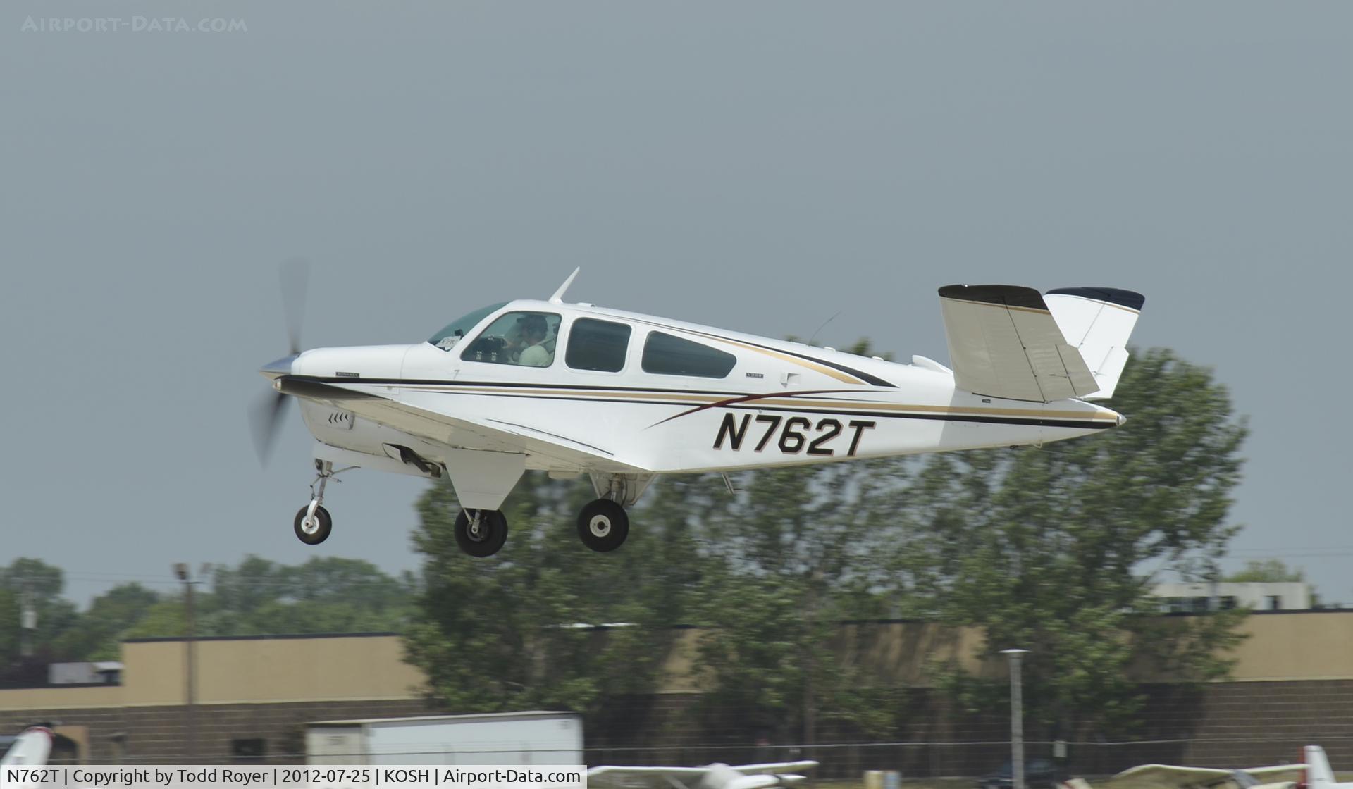 N762T, 1973 Beech V35B Bonanza C/N D-9434, Airventure 2012