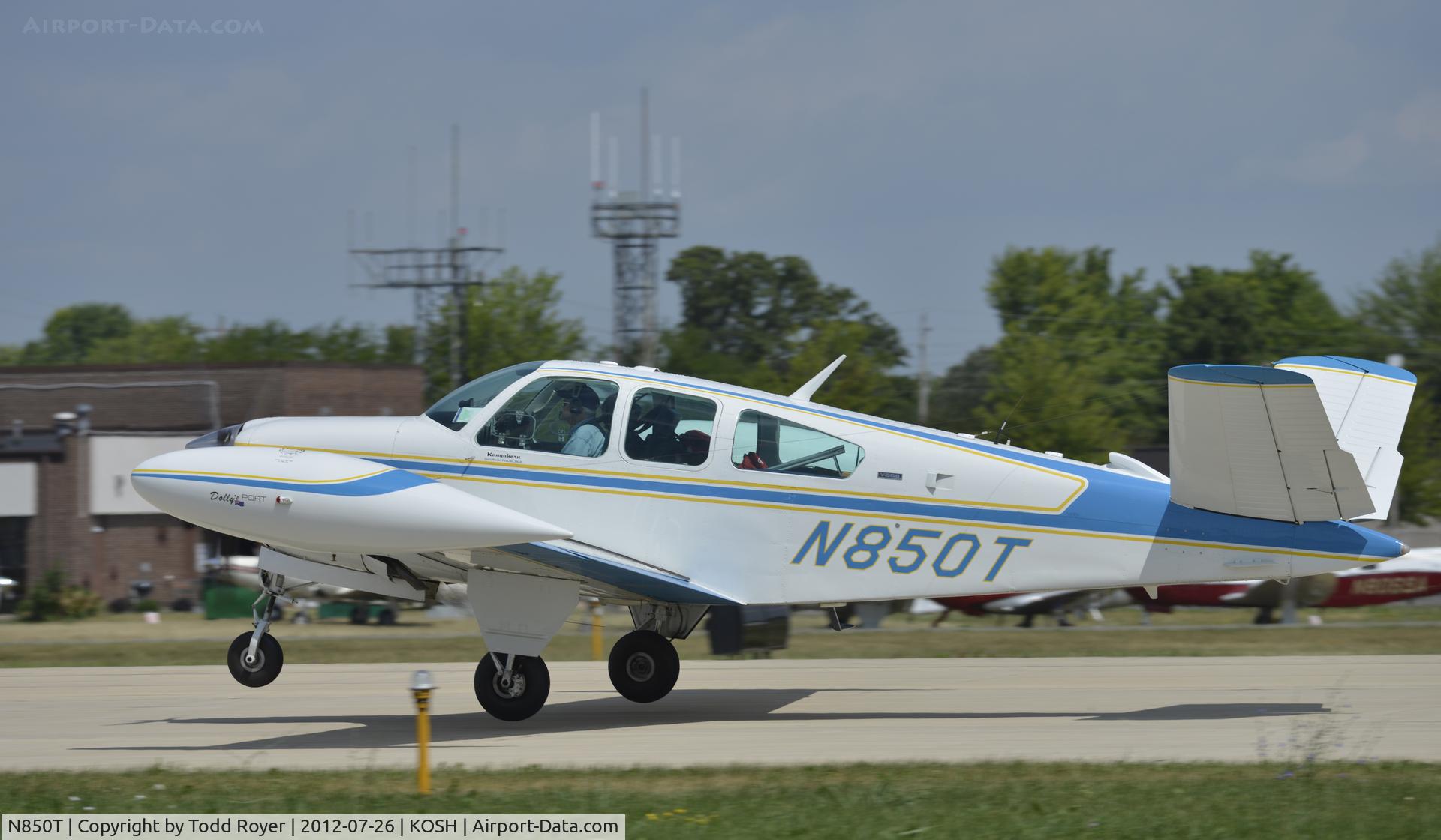 N850T, Beech V35B Bonanza C/N D-9367, Airventure 2012