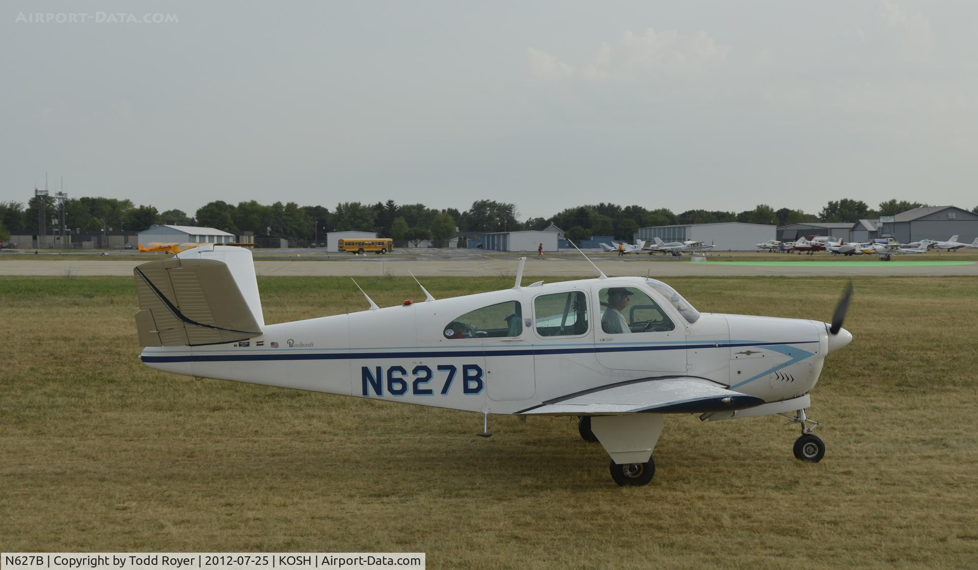 N627B, 1961 Beech N35 Bonanza C/N D-6767, Airventure 2012