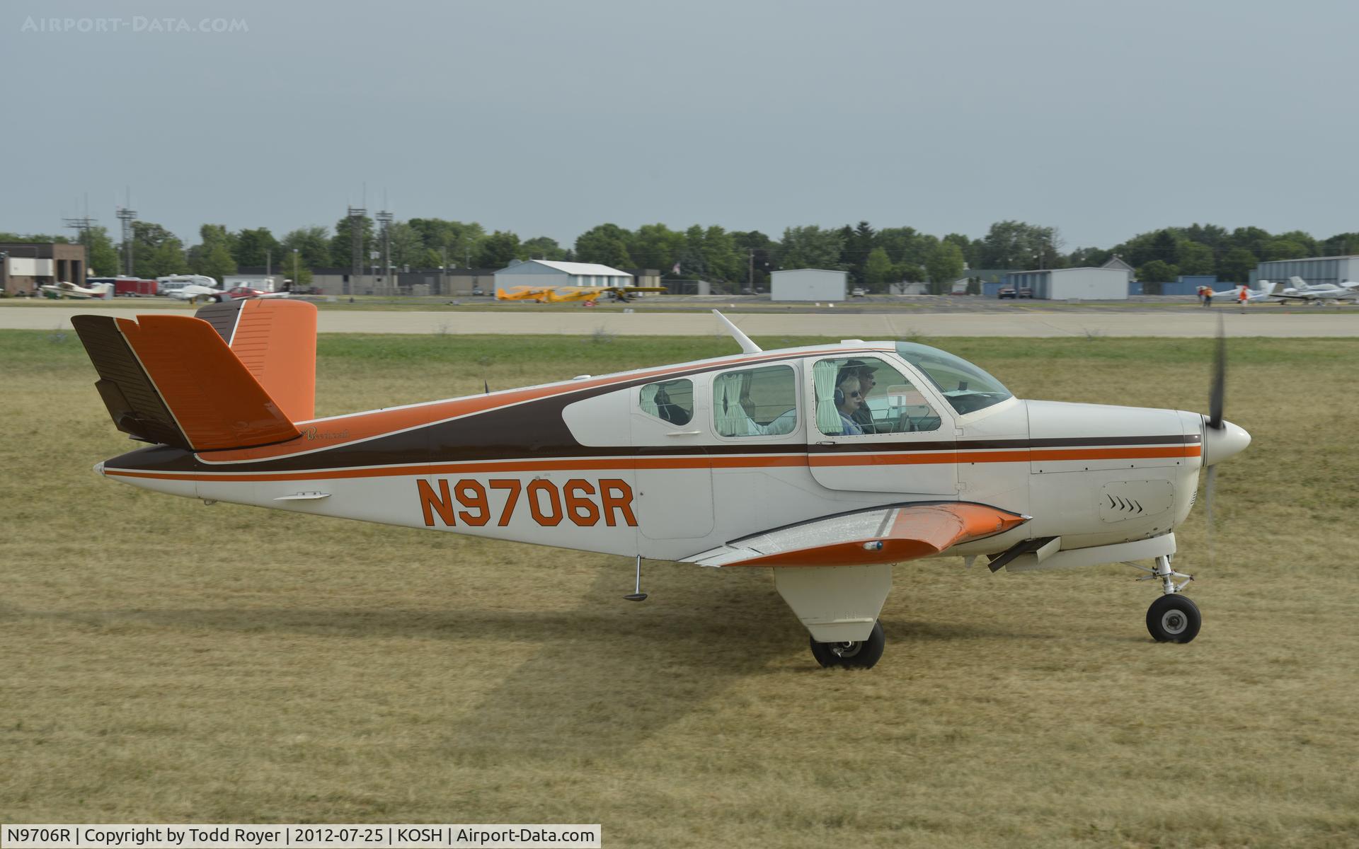 N9706R, 1959 Beech M35 Bonanza C/N D-6249, Airventure 2012