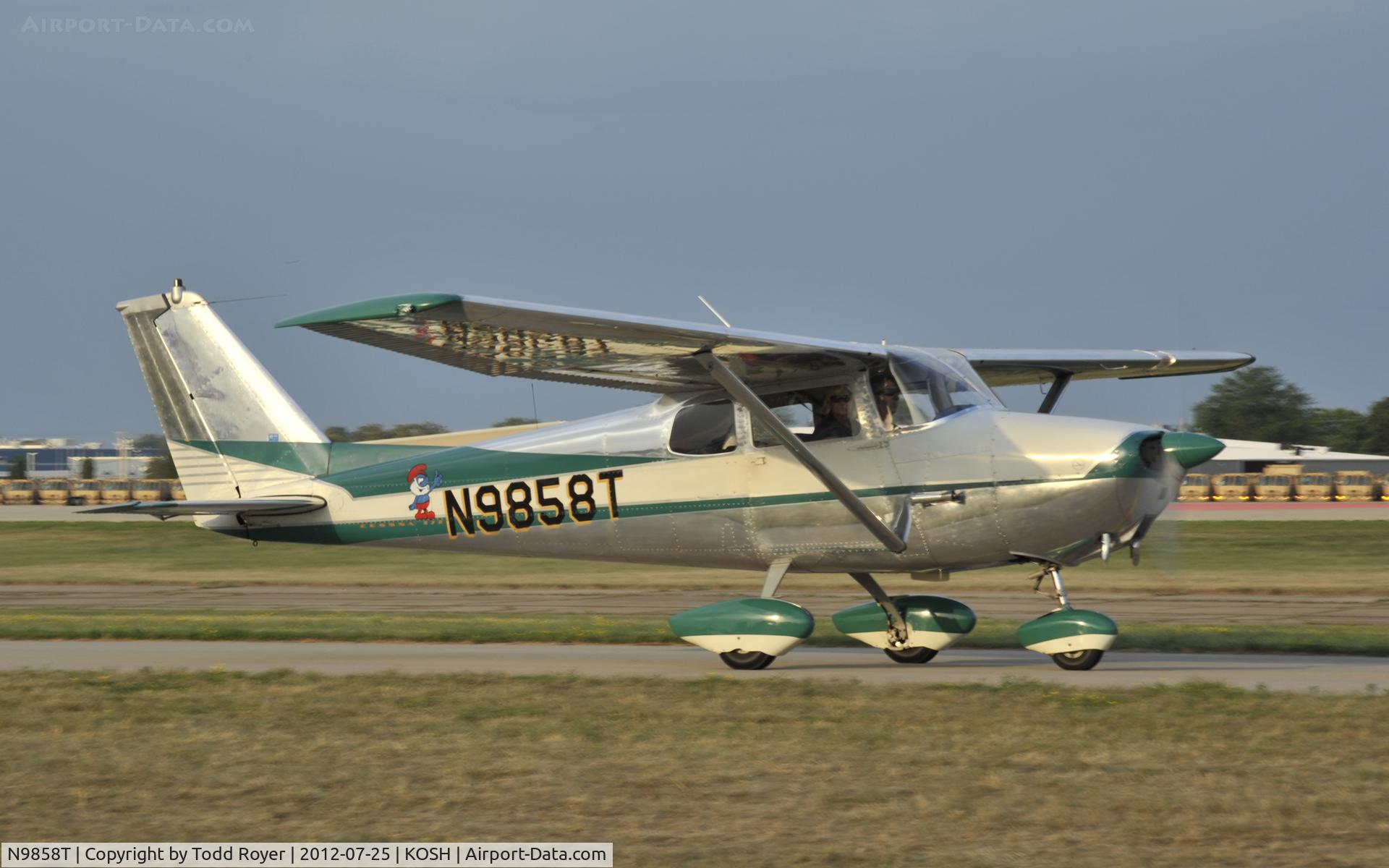 N9858T, 1960 Cessna 172A C/N 47658, Airventure 2012