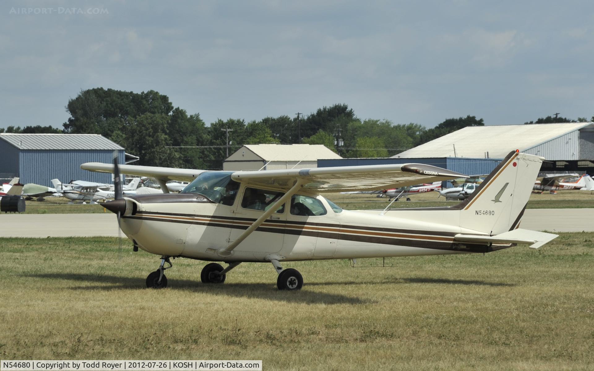 N54680, 1981 Cessna 172P C/N 17275035, Airventure 2012