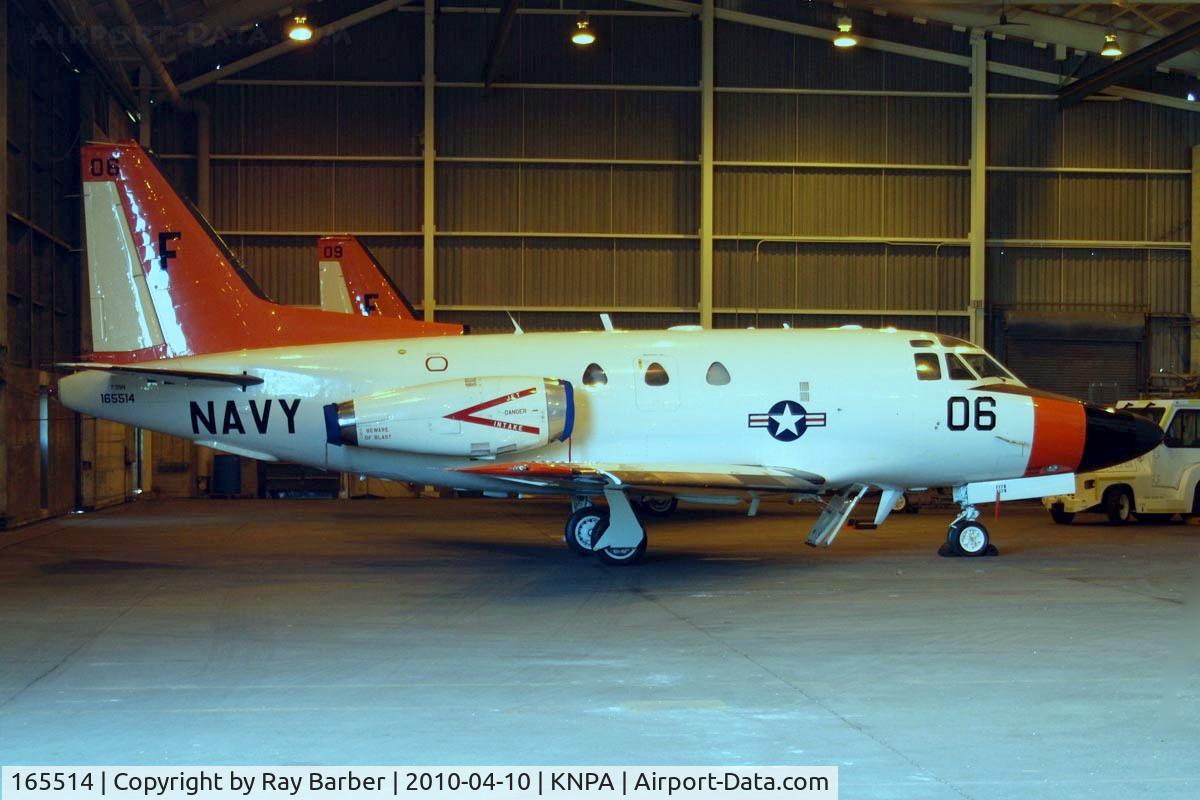 165514, Rockwell T-39N Sabreliner C/N 282-030, Rockwell T-39N Sabreliner [282-30] Pensacola NAS~N 10/04/2010
