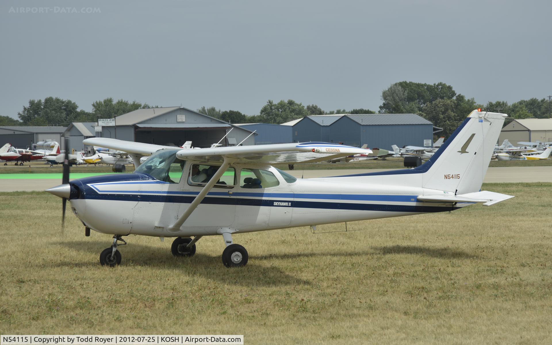 N54115, 1981 Cessna 172P C/N 17274879, Airventure 2012