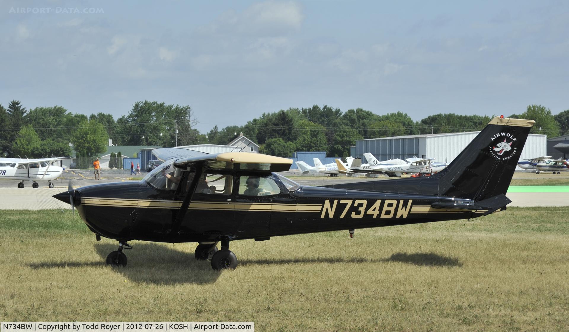 N734BW, 1977 Cessna 172N C/N 17268735, Airventure 2012