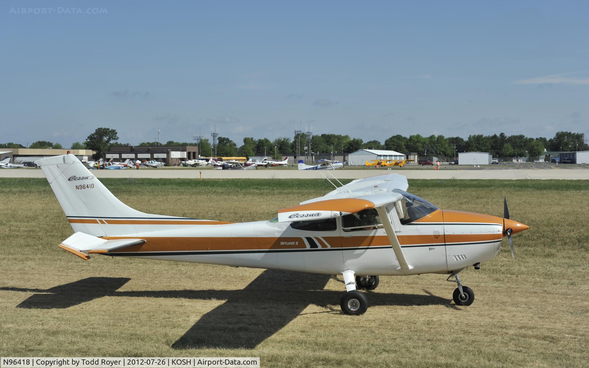 N96418, 1978 Cessna 182Q Skylane C/N 18266714, Airventure 2012