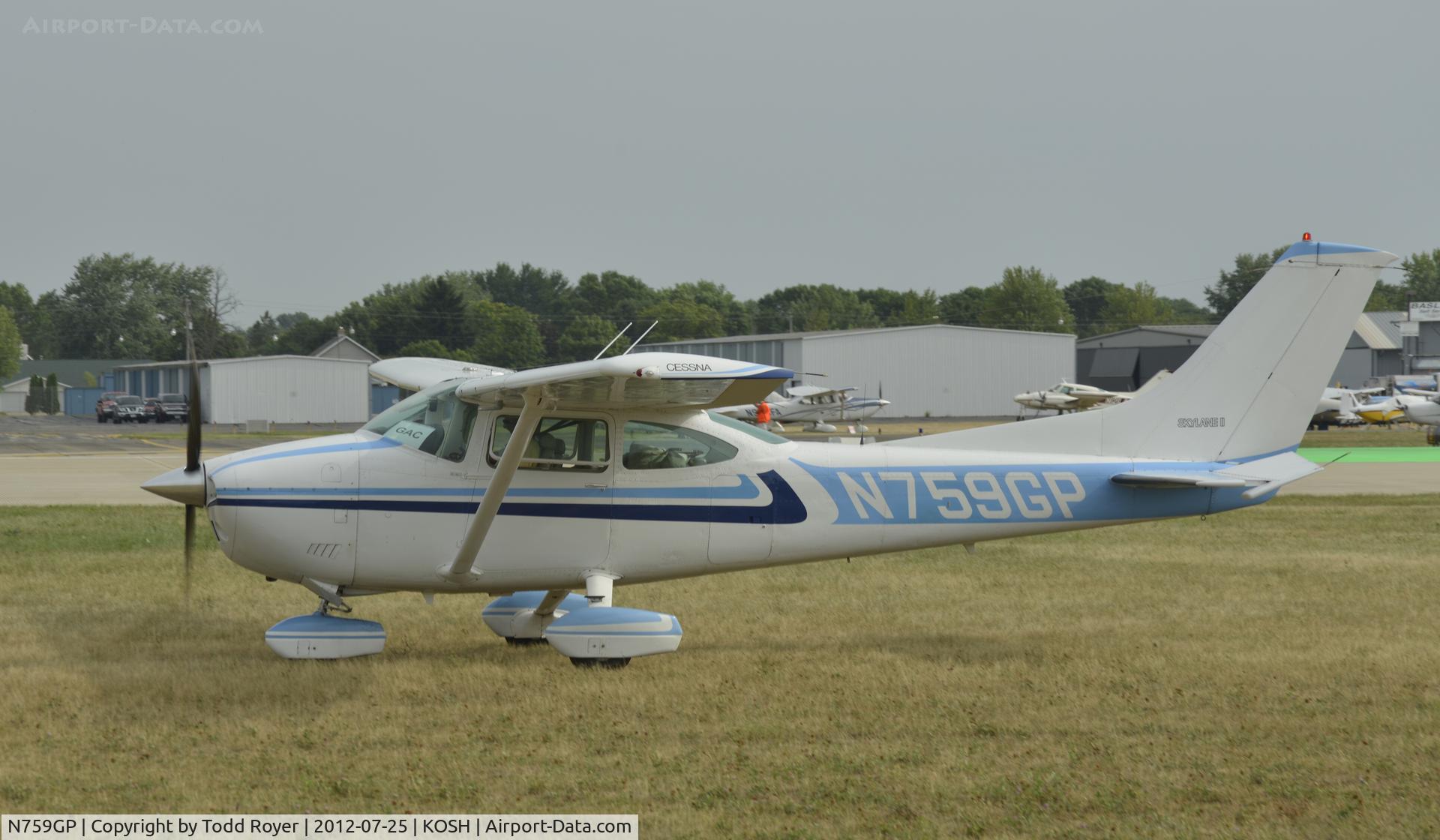 N759GP, 1977 Cessna 182Q Skylane C/N 18265985, Airventure 2012