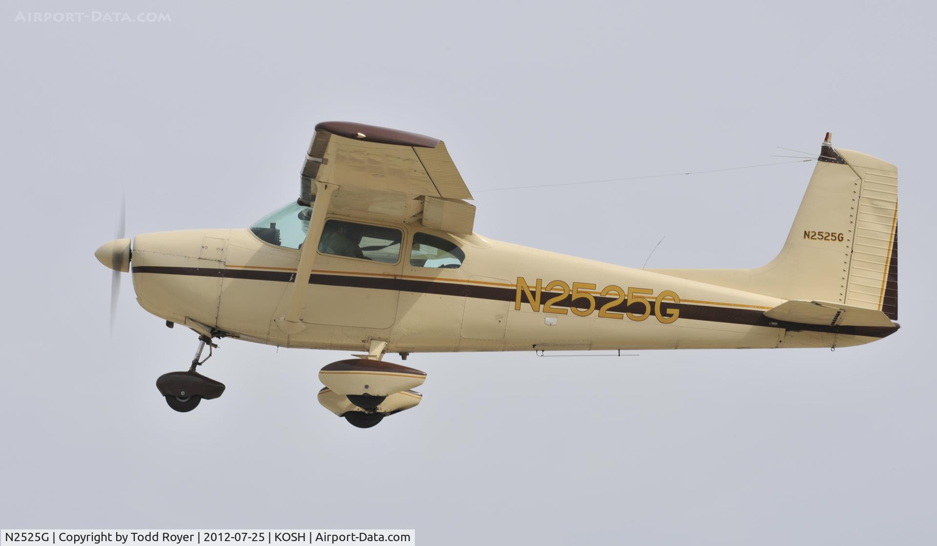 N2525G, 1959 Cessna 182B Skylane C/N 51825, Airventure 2012