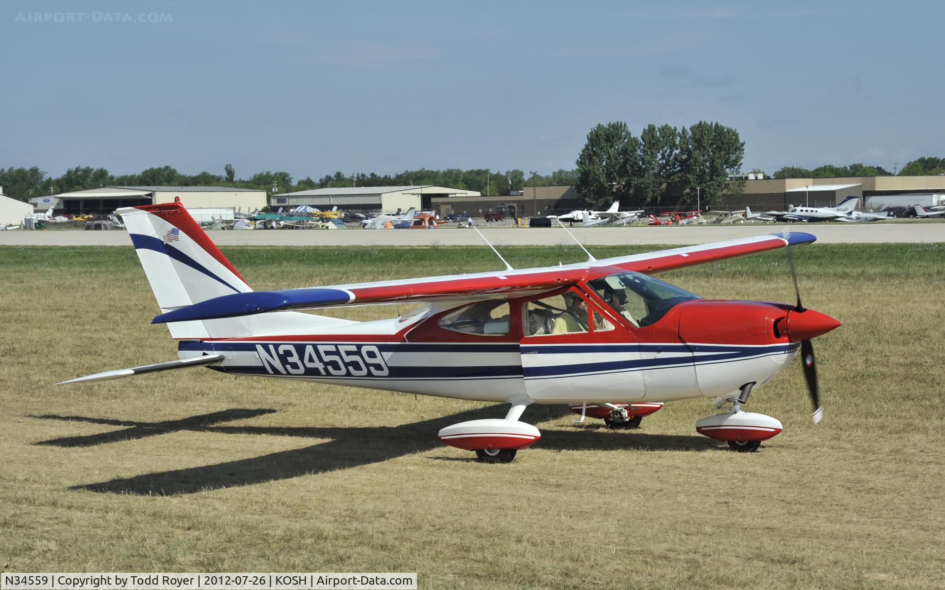 N34559, 1973 Cessna 177B Cardinal C/N 17701874, Airventure 2012