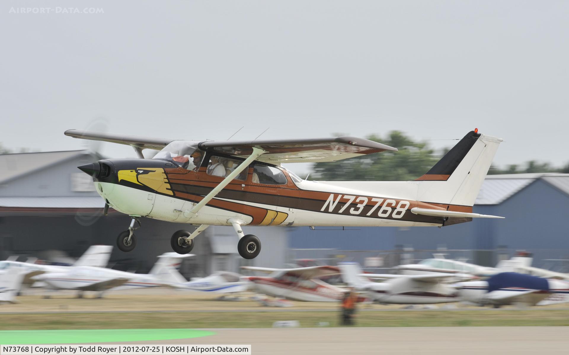 N73768, 1976 Cessna 172N C/N 17267664, Airventure 2012