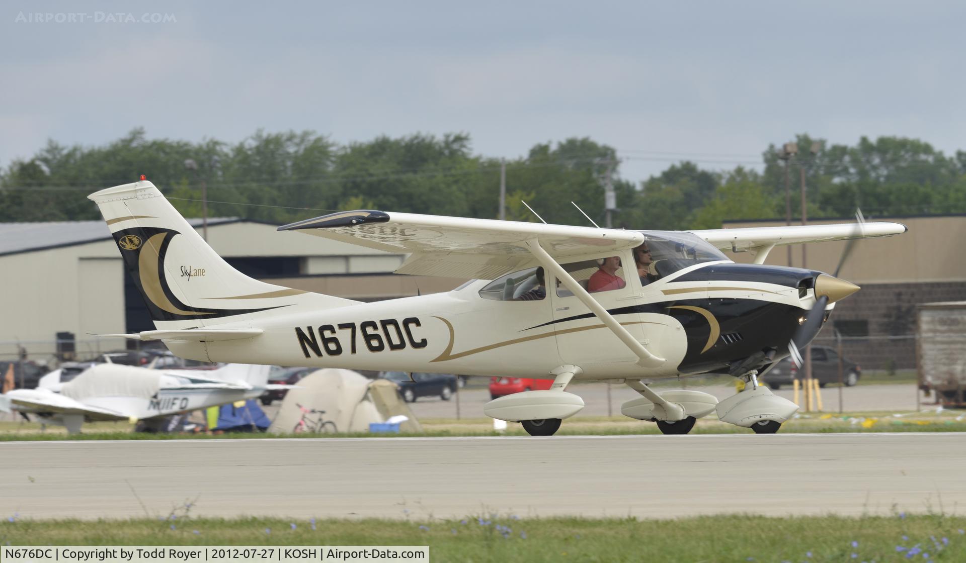 N676DC, 1972 Cessna 182P Skylane C/N 18261020, Airventure 2012