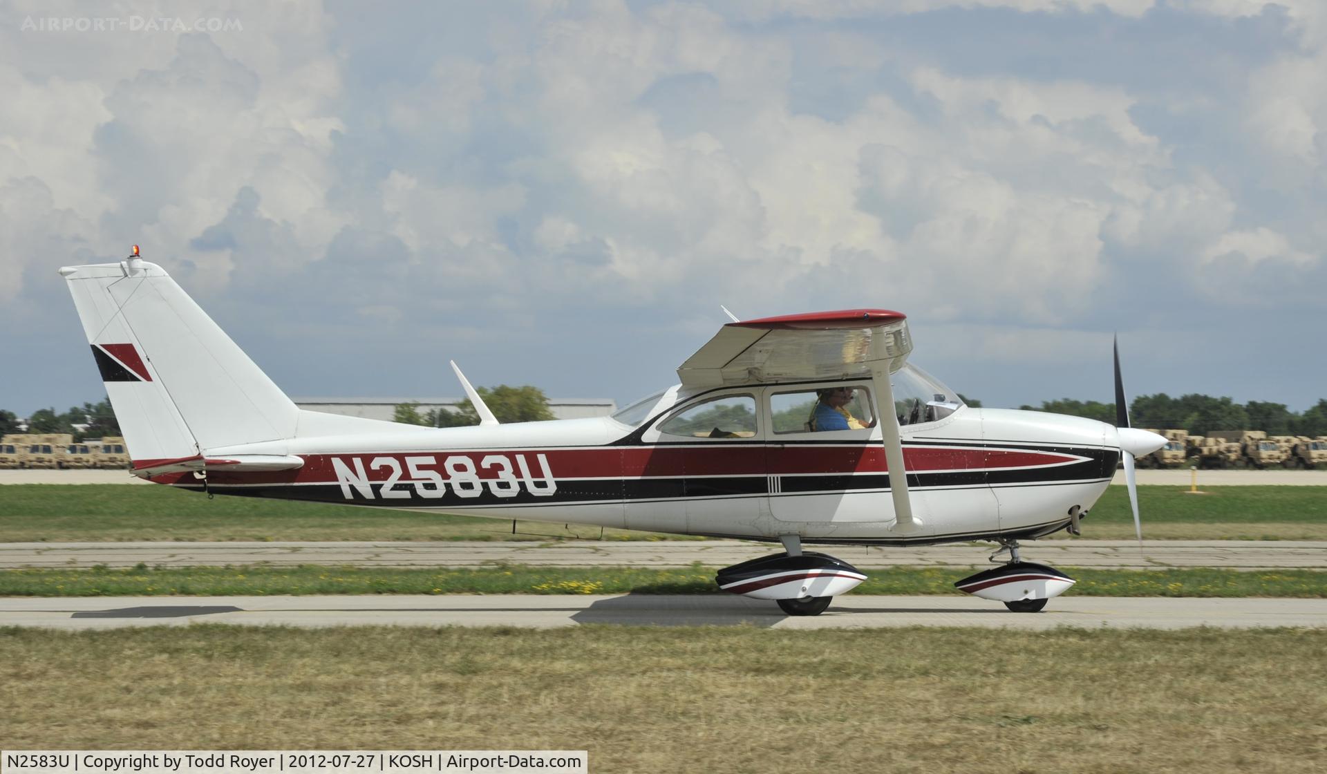 N2583U, 1963 Cessna 172D C/N 17250183, Airventure 2012