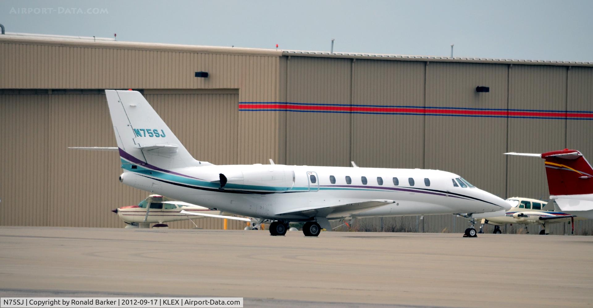 N75SJ, 2007 Cessna 680 Citation Sovereign C/N 680-0166, Lexington
