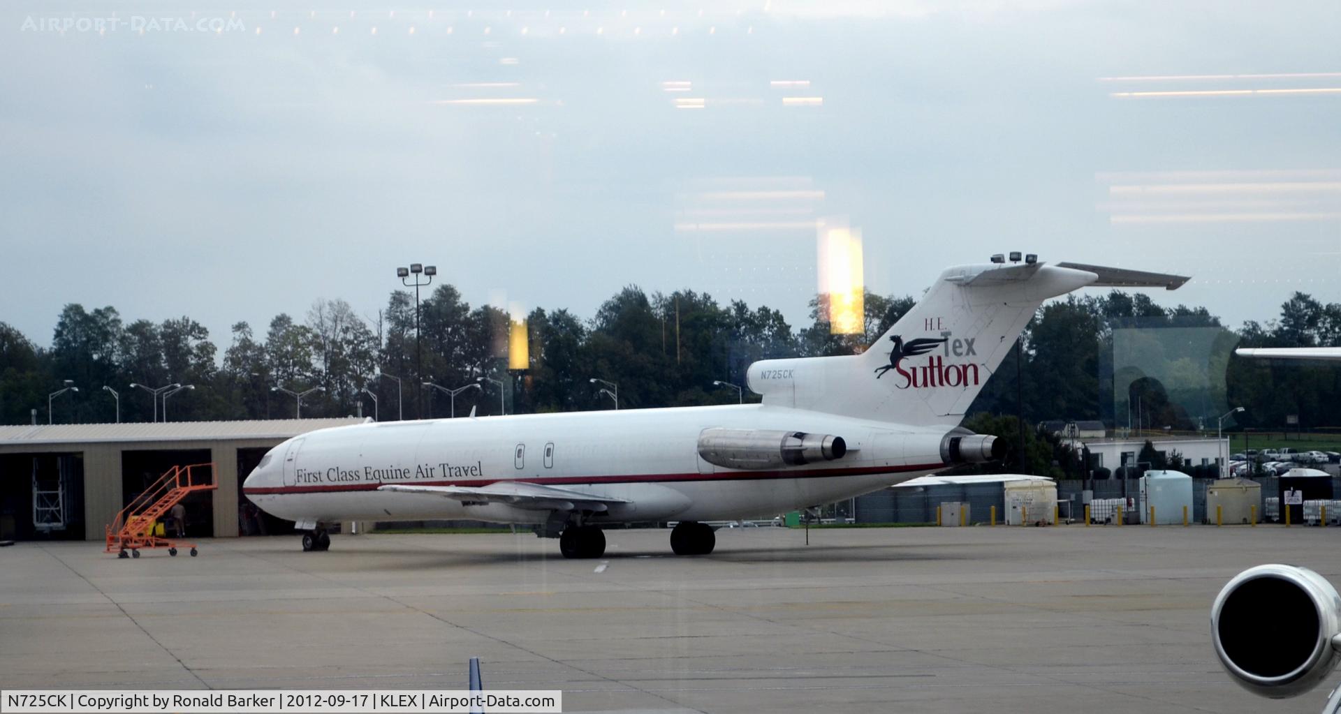 N725CK, 1980 Boeing 727-224 C/N 22252, Lexington  Horse carrier