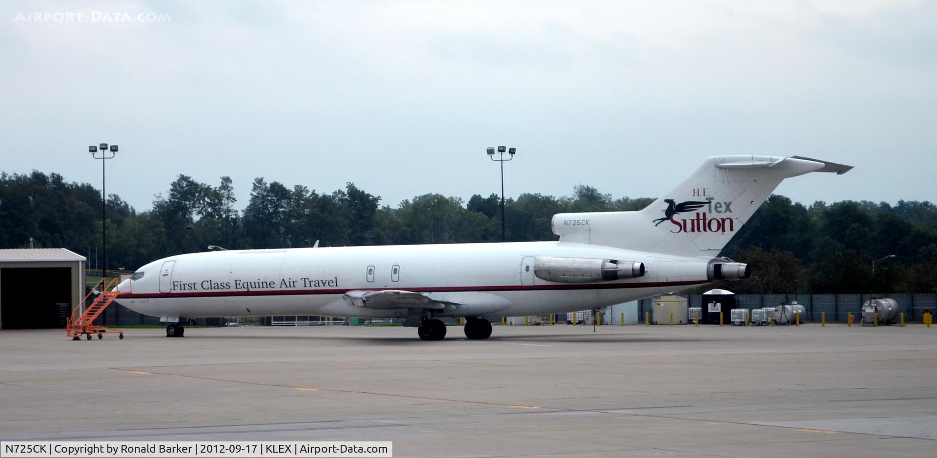 N725CK, 1980 Boeing 727-224 C/N 22252, Lexington horse carrer