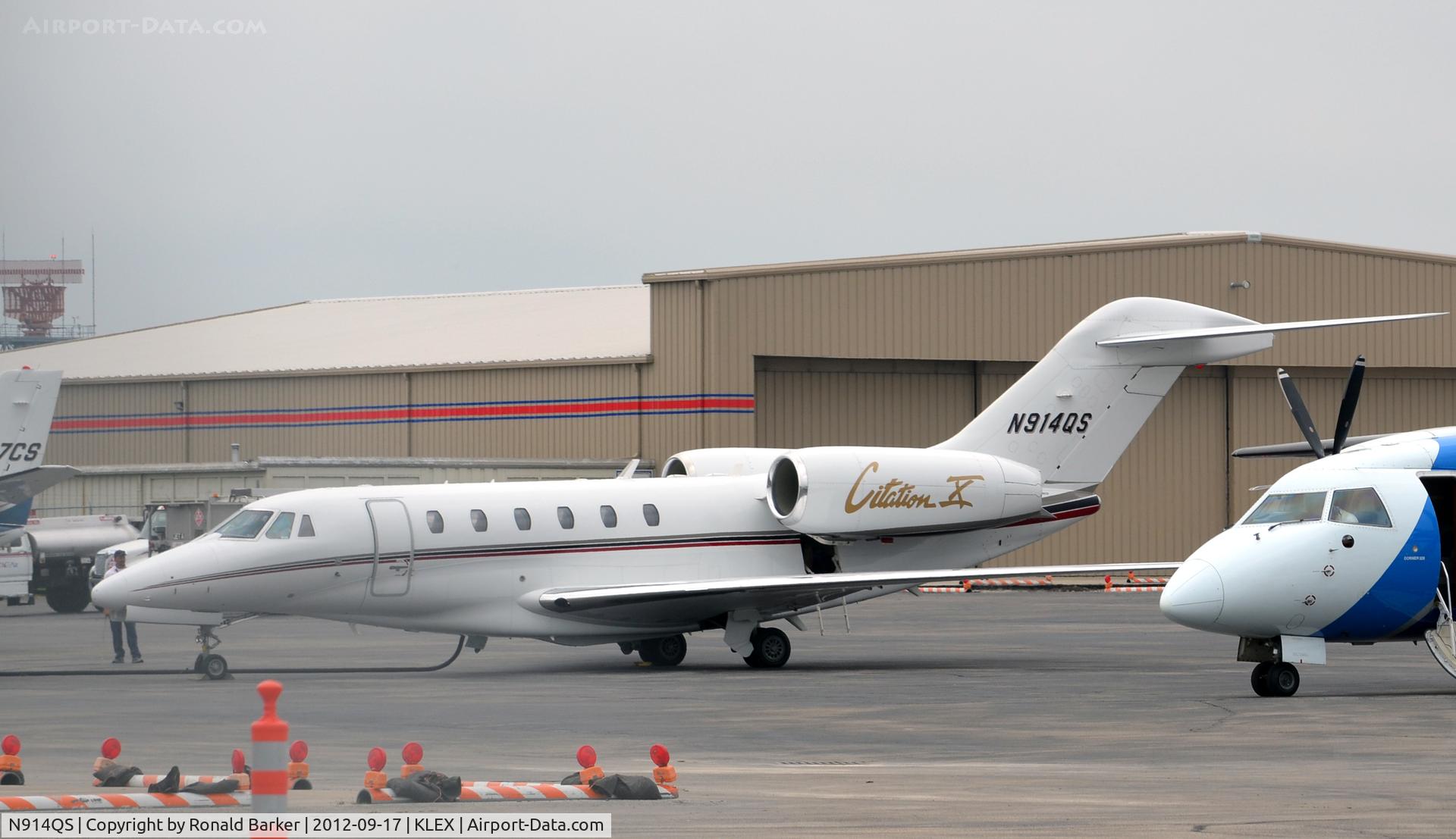 N914QS, 2008 Cessna 750 Citation X Citation X C/N 750-0296, Lexington