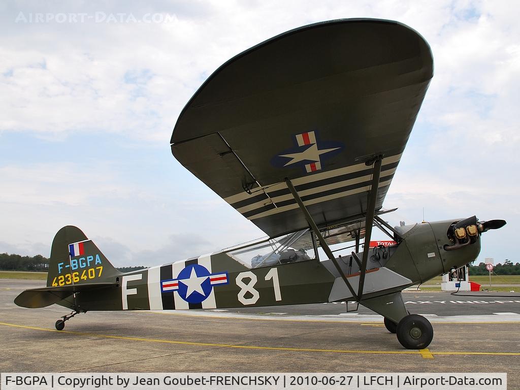 F-BGPA, 1942 Piper L-4A Grasshopper (O-59A / J3C-65) C/N 8531, 