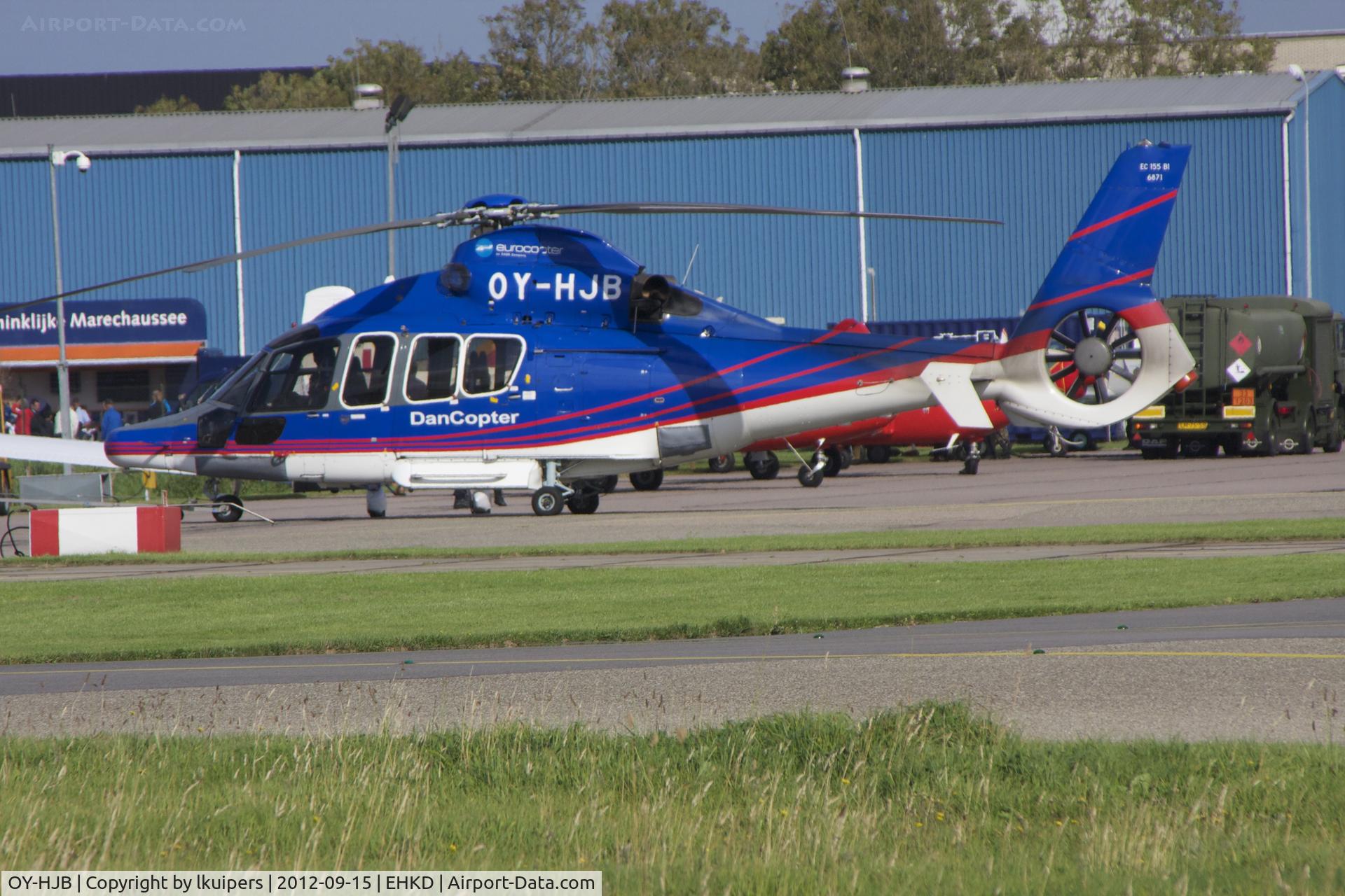 OY-HJB, 2009 Eurocopter EC-155B-1 C/N 6871, At the Heldair Airshow 2012