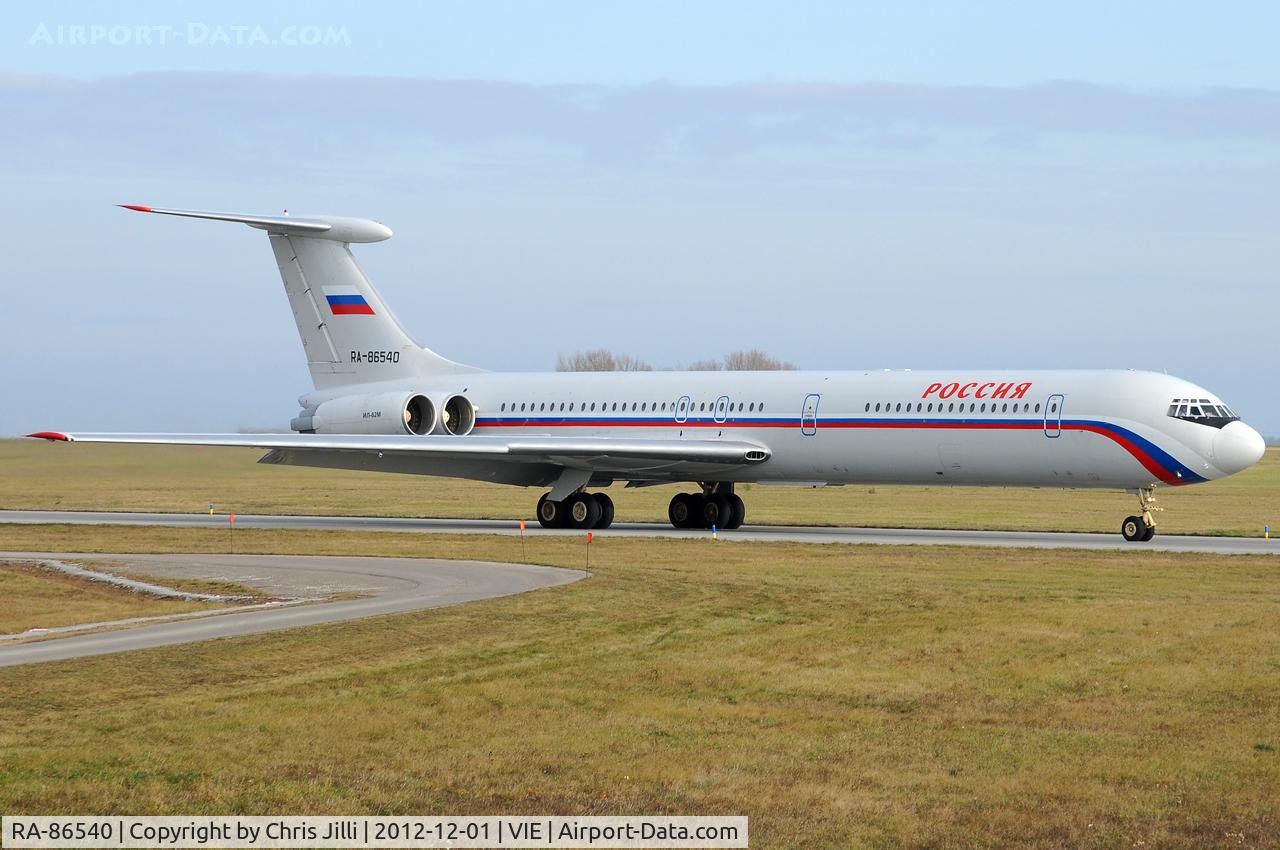 RA-86540, 1985 Ilyushin Il-62M C/N 3546548, Russia State Transport Company - Rossiya