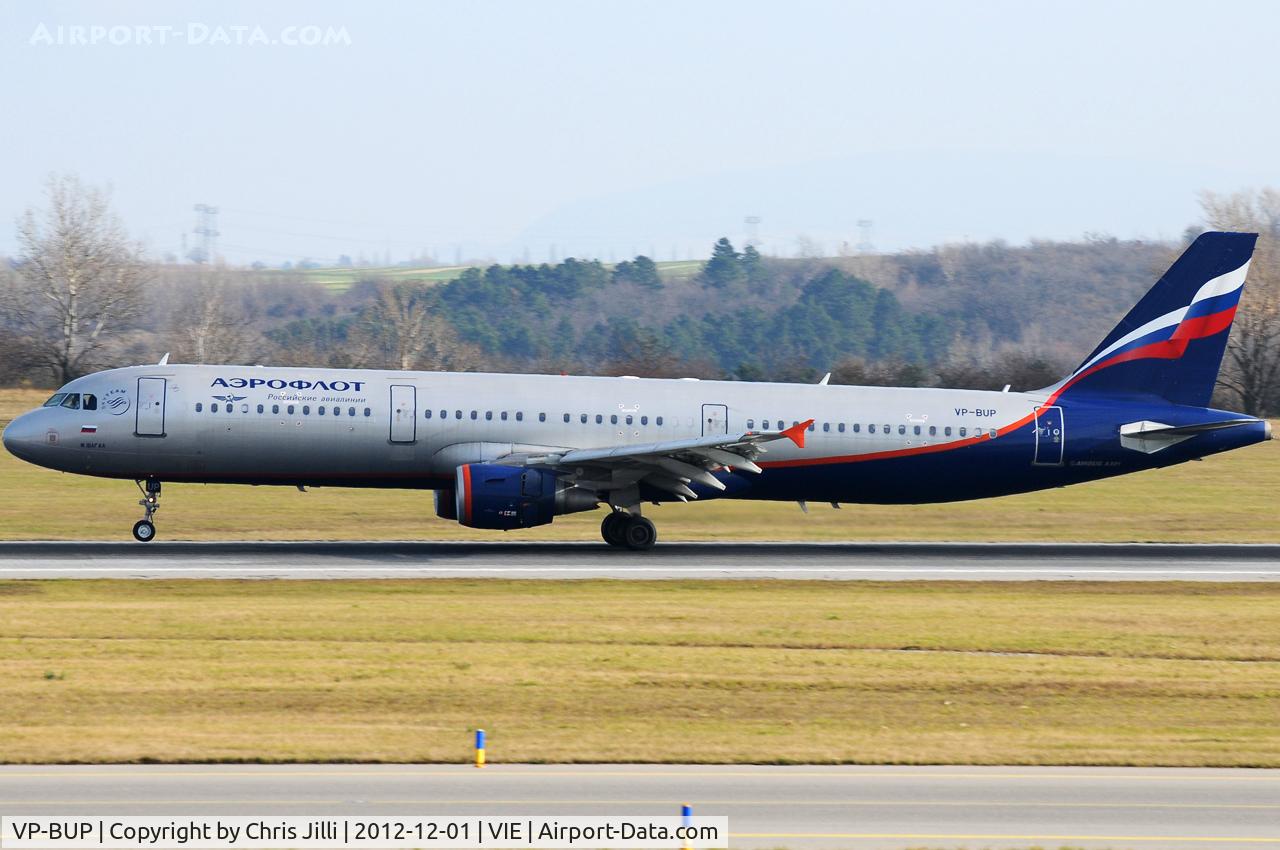 VP-BUP, 2007 Airbus A321-211 C/N 3334, Aeroflot