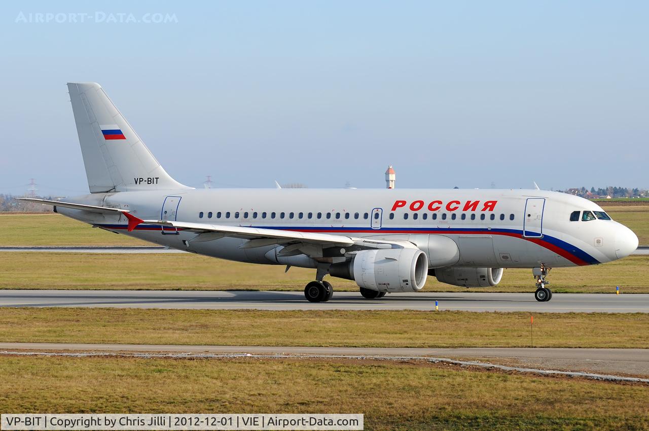 VP-BIT, 2002 Airbus A319-111 C/N 1761, Rossiya