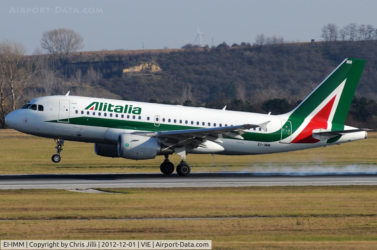EI-IMM, 2011 Airbus A319-111 C/N 4759, Alitalia