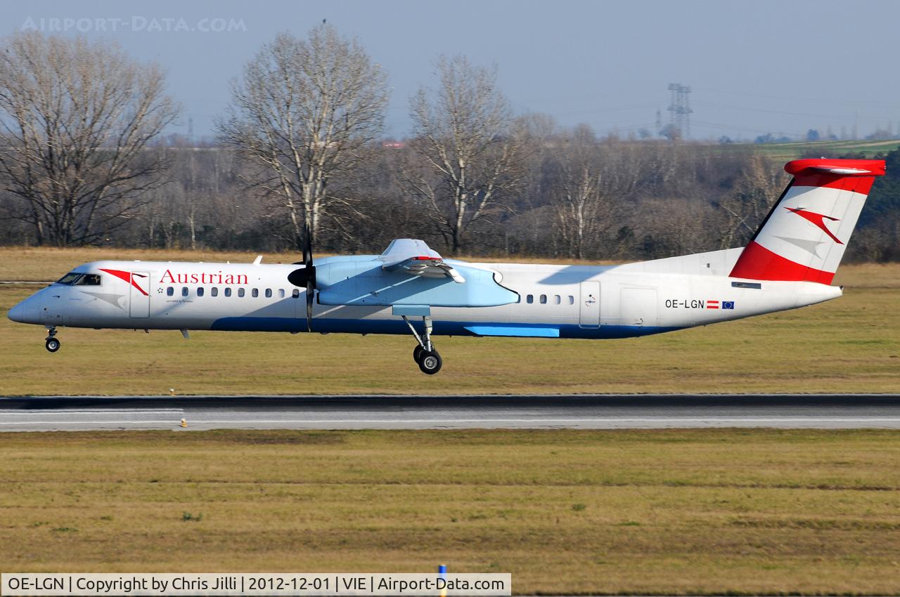OE-LGN, 2010 De Havilland Canada DHC-8-402Q Dash 8 C/N 4326, Austrian Airlines