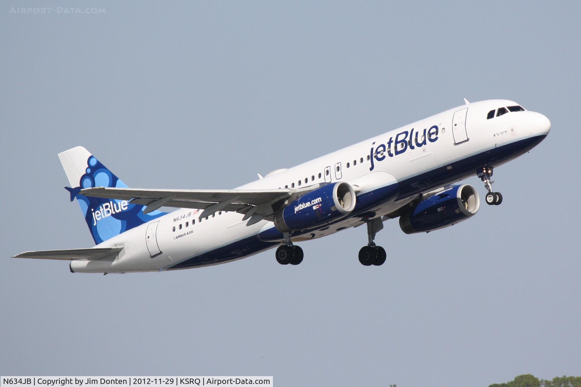 N634JB, 2006 Airbus A320-232 C/N 2710, JetBlue Flight 346 