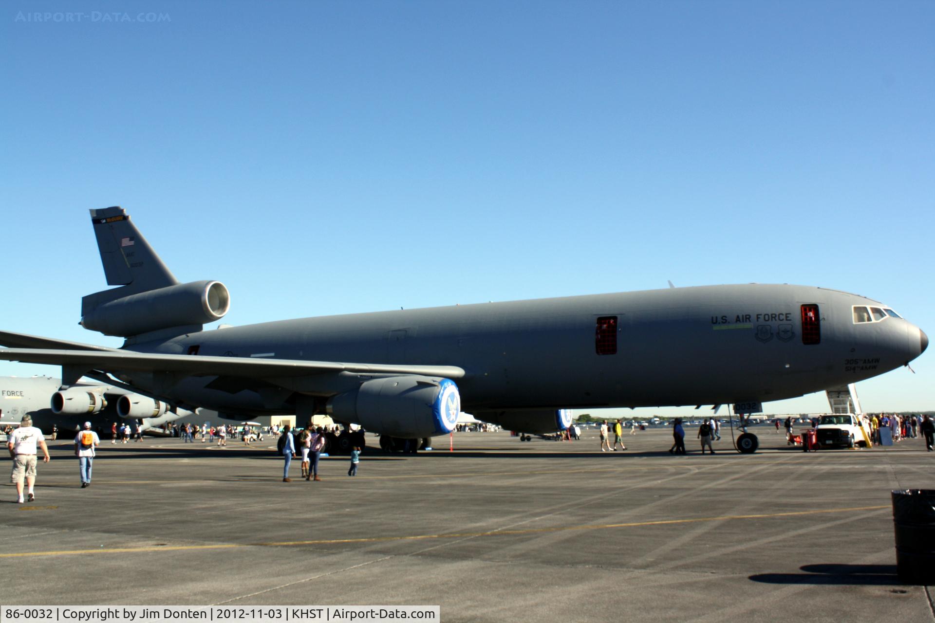 86-0032, 1986 McDonnell Douglas KC-10A Extender C/N 48245, KC-10 Extender (86-0032) of the 305th Air Mobility Wing/514th Air Mobility Wing at McGuire Air Force Base