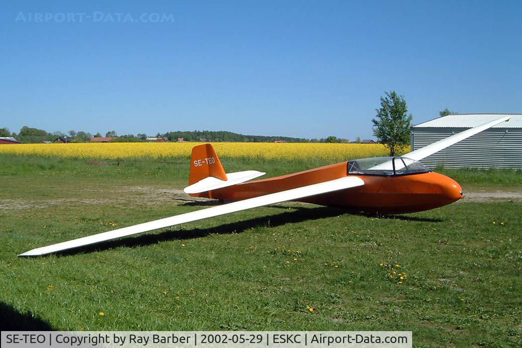SE-TEO, 1966 Scheibe Bergfalke III C/N 5589, Scheibe Bergfalke III [5589] Uppsala-Sundbro~SE 29/05/2002