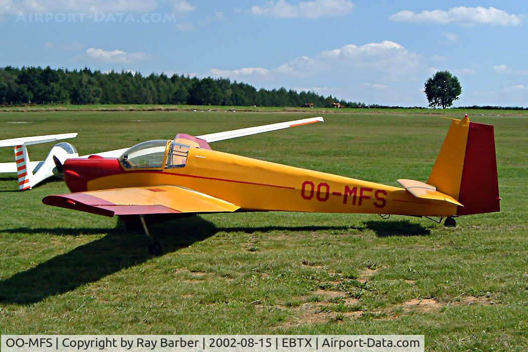 OO-MFS, 1972 Scheibe SF-25C Falke 1700 C/N 4213, Scheibe SF-25C Falke 1700 [4213] Verviers~OO 15/08/2002