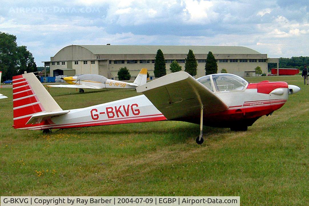 G-BKVG, 1983 Scheibe SF-25E Super Falke C/N 4362, Scheibe SF-25E Super Falke [4362] Kemble~G 09/07/2004