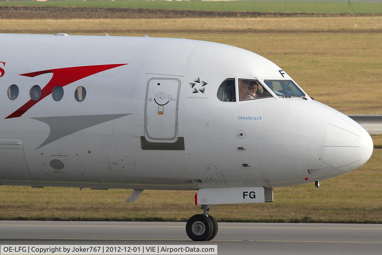 OE-LFG, 1995 Fokker 70 (F-28-0070) C/N 11549, Austrian arrows