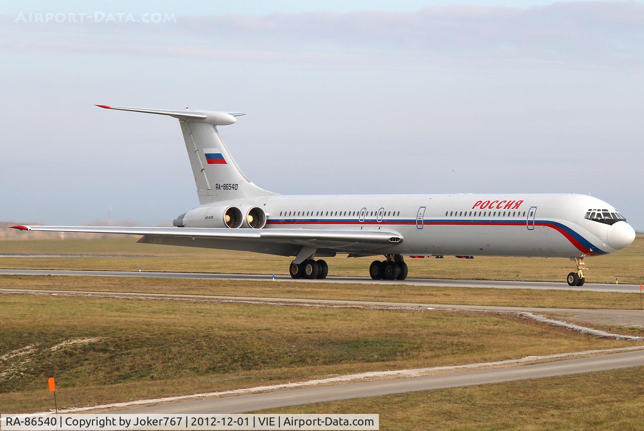 RA-86540, 1985 Ilyushin Il-62M C/N 3546548, Rossiya