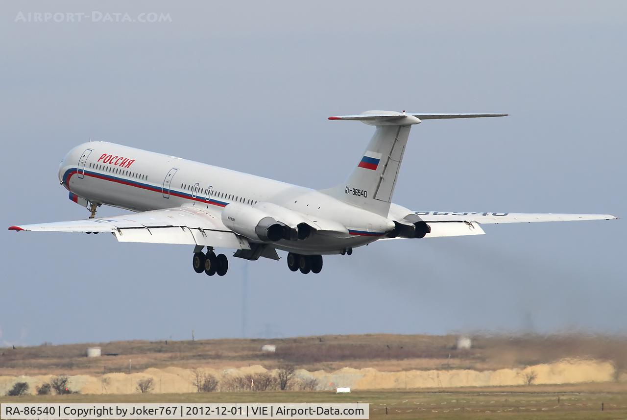 RA-86540, 1985 Ilyushin Il-62M C/N 3546548, Rossiya