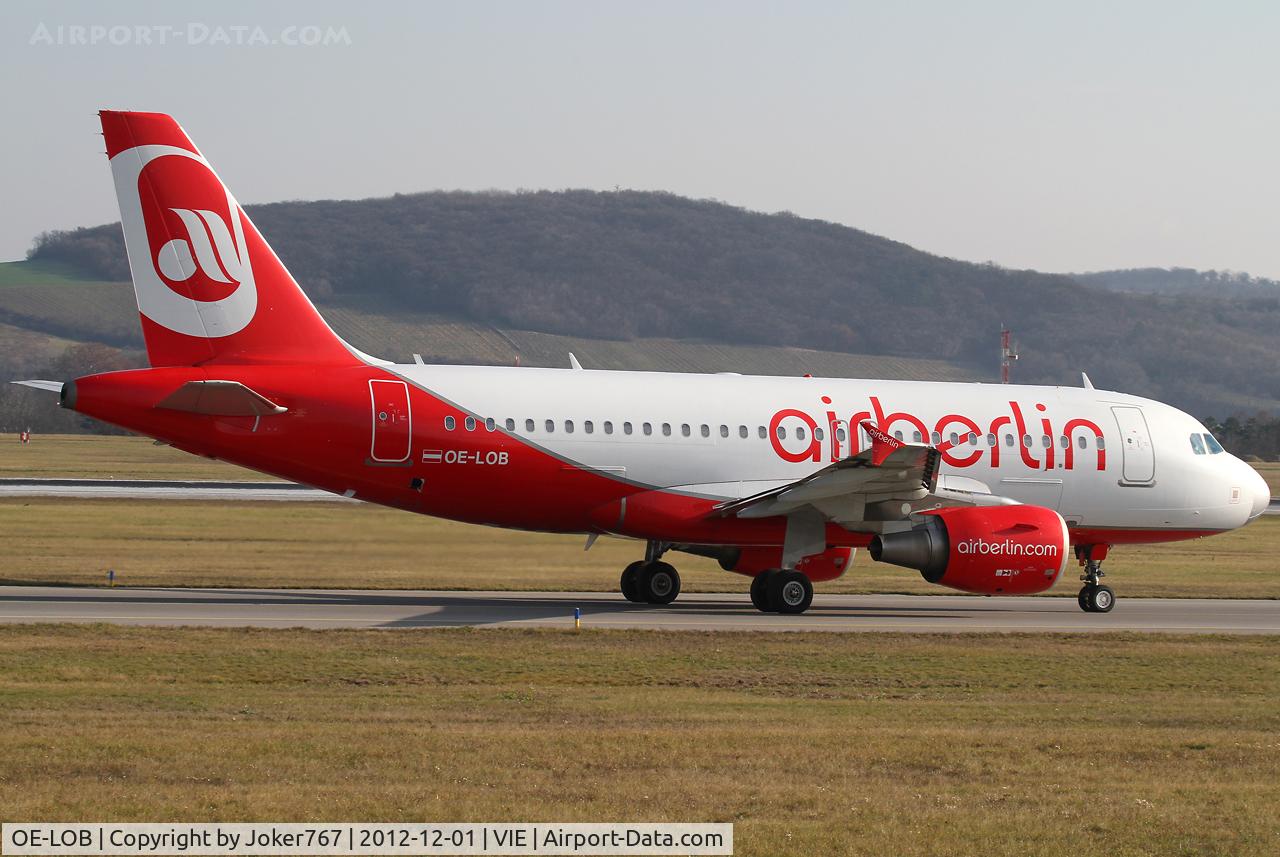 OE-LOB, 2008 Airbus A319-112 C/N 3447, Air Berlin (NIKI)